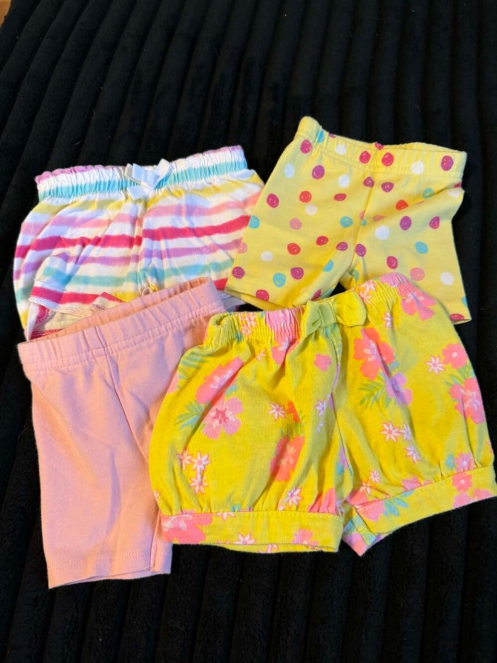 Baby Girl Shorts Bundle 0-3 Months